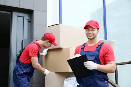 Business inventory stored in an Addington self storage unit