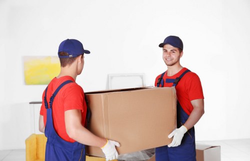 Efficient furniture loading for flat removals in Addington