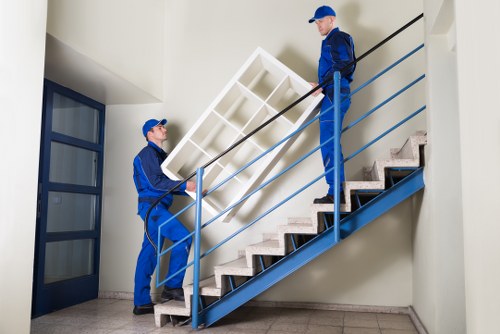 Secure lockers and cupboards for office storage in Addington