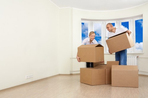 Addington Storage space with organized items and secure shelving