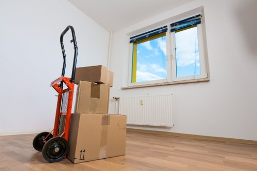 Tidy home interior showing effective storage in Addington